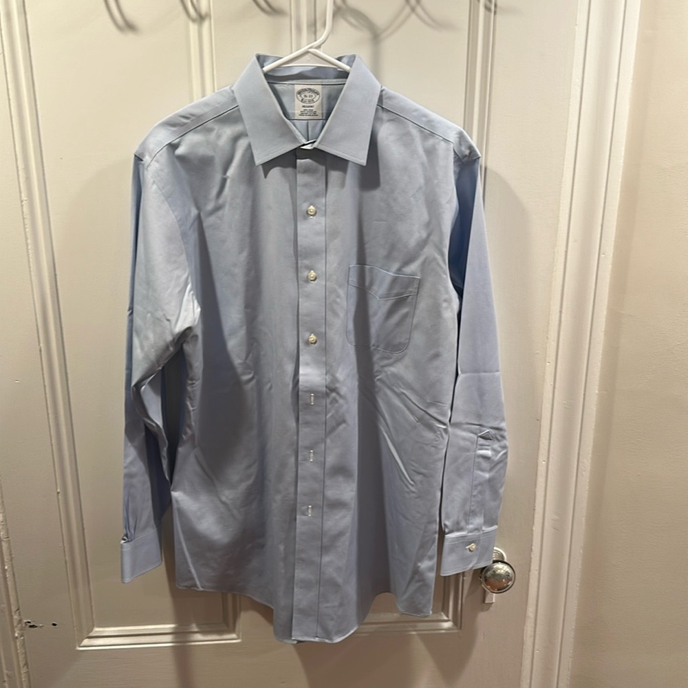 Brooks Brothers Regent Fit 100% American Supima Cotton Dress Shirt 16-33